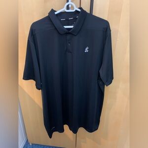 Nike Dri-fit Black Mickey Mouse Polo Shirt-Men’s size XXL-EXCELLENT COND.